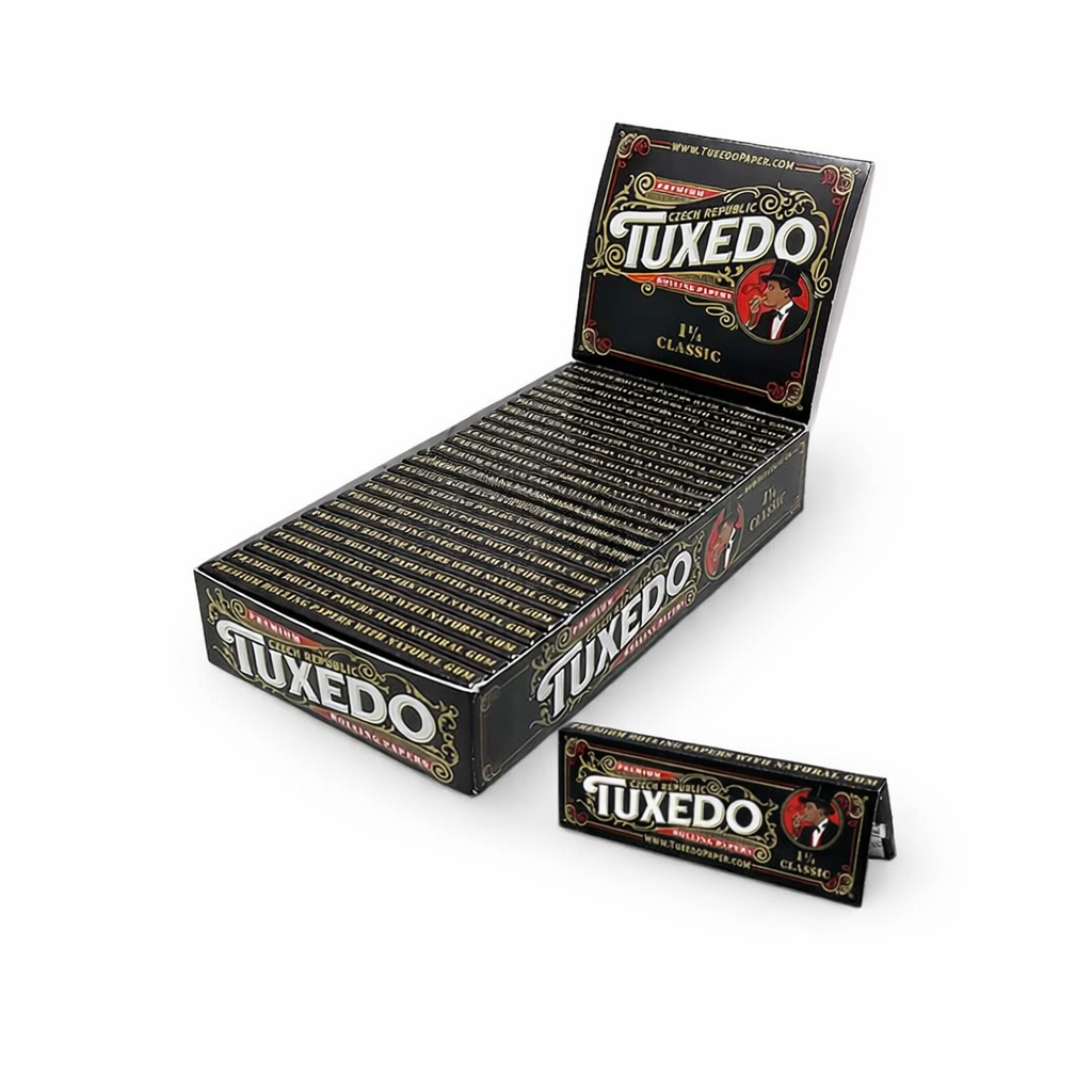 Tuxedo | Rolling Papers – 1 1/4 Classic (24 Packs) 1 - 1/4" Size LEHIGH WHOLESALE