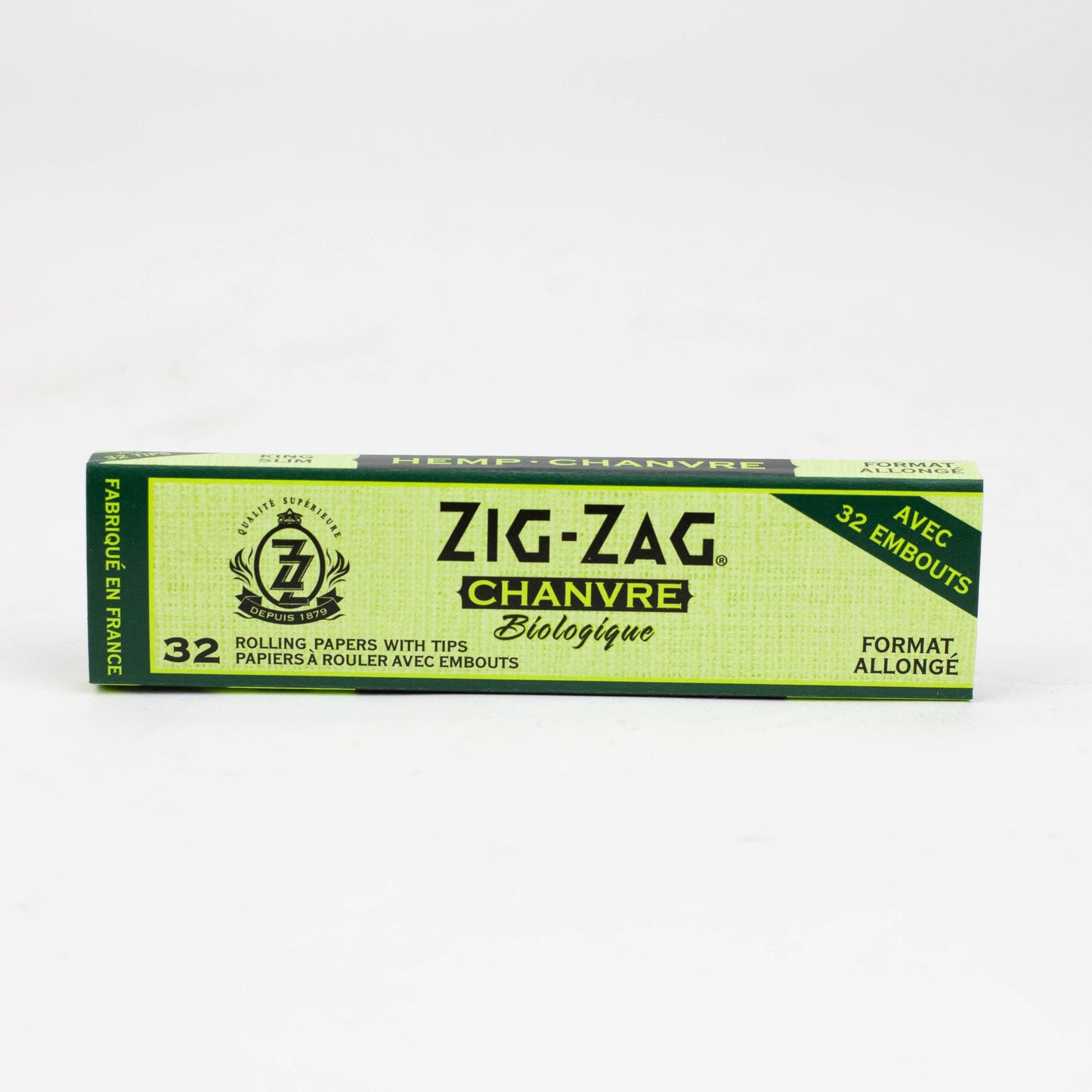 Zig Zag Hemp King Slim Papers and Unbleached Tips King Size ONE