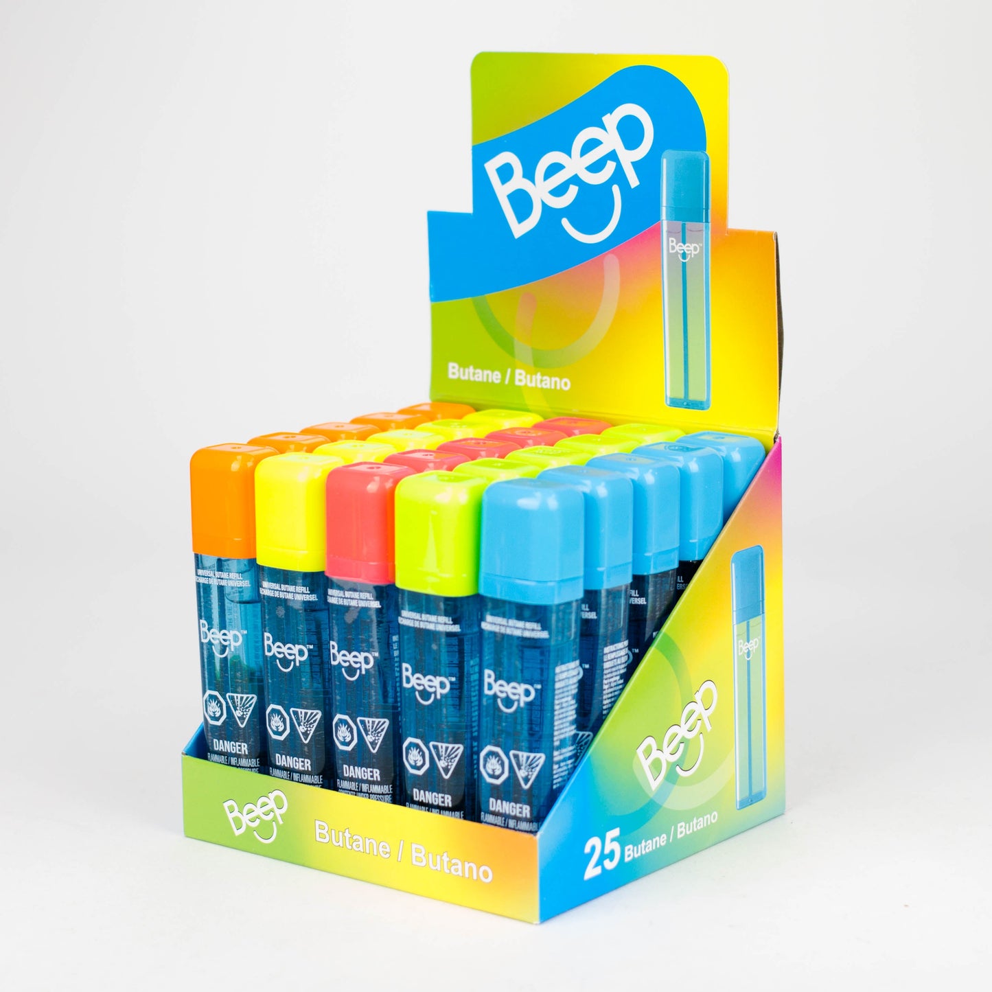 Beep | Universal Butane 16ml box of 25 Butane · Fluid ONE