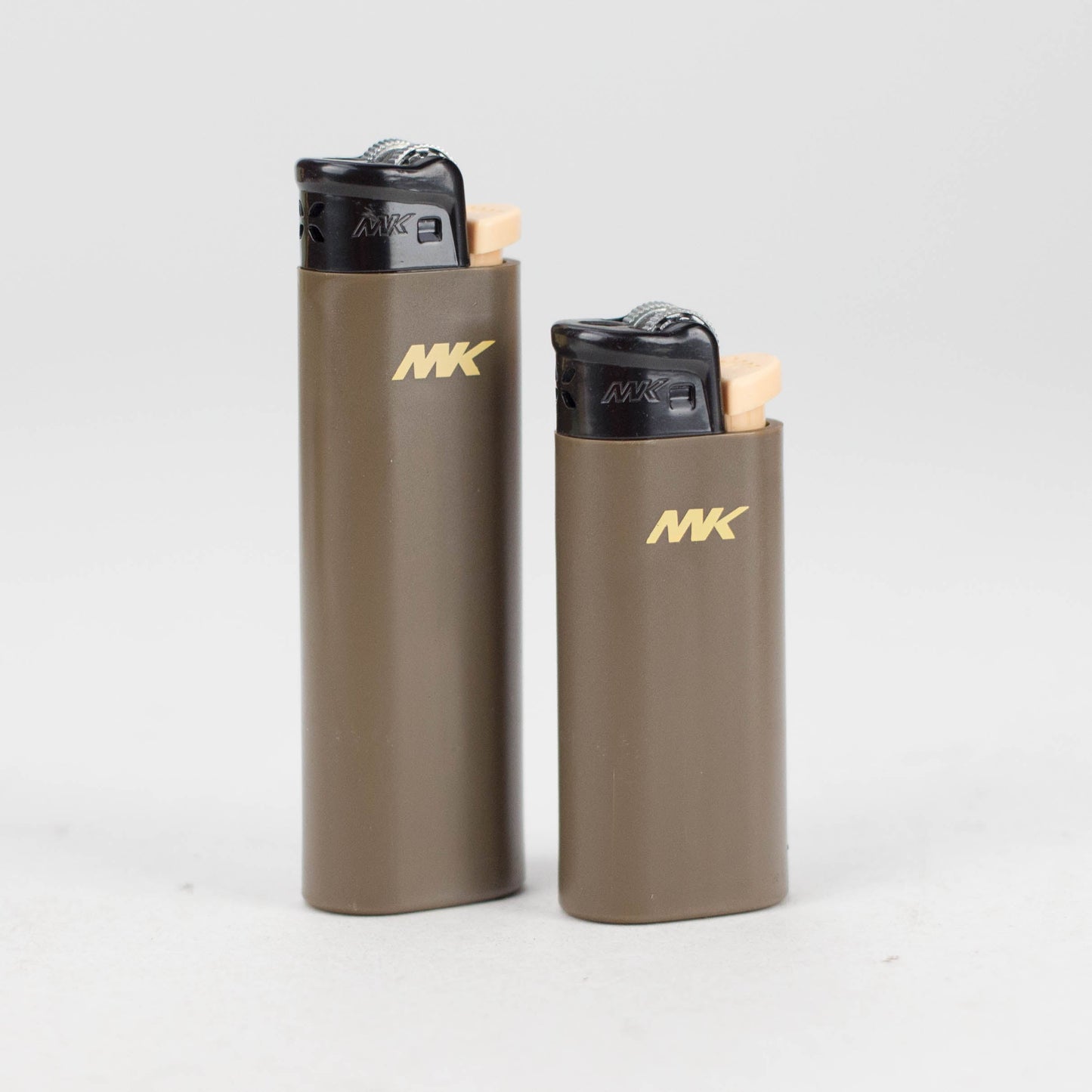 MK Lighter | Outdoor Regular Flame, Flint Strike Disposable Pocket Lighters - 50 / Display Lighter ONE