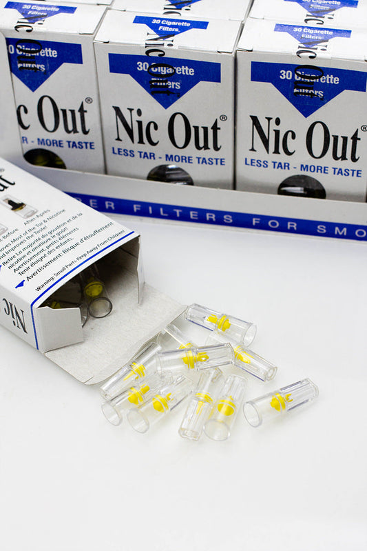 Nic Out Filters 30 (Box) Filter Tip ONE