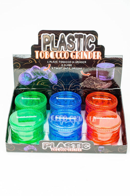 Infyniti 5 parts plastic grinder Box of 6 ( GR6048 ) Display Pack ONE