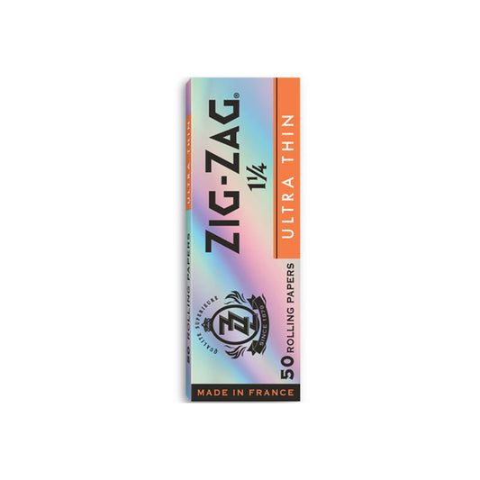 ZIG-ZAG Ultra Thin Papers 1 1/4 - 25 packs 1 - 1/4" Size ONE