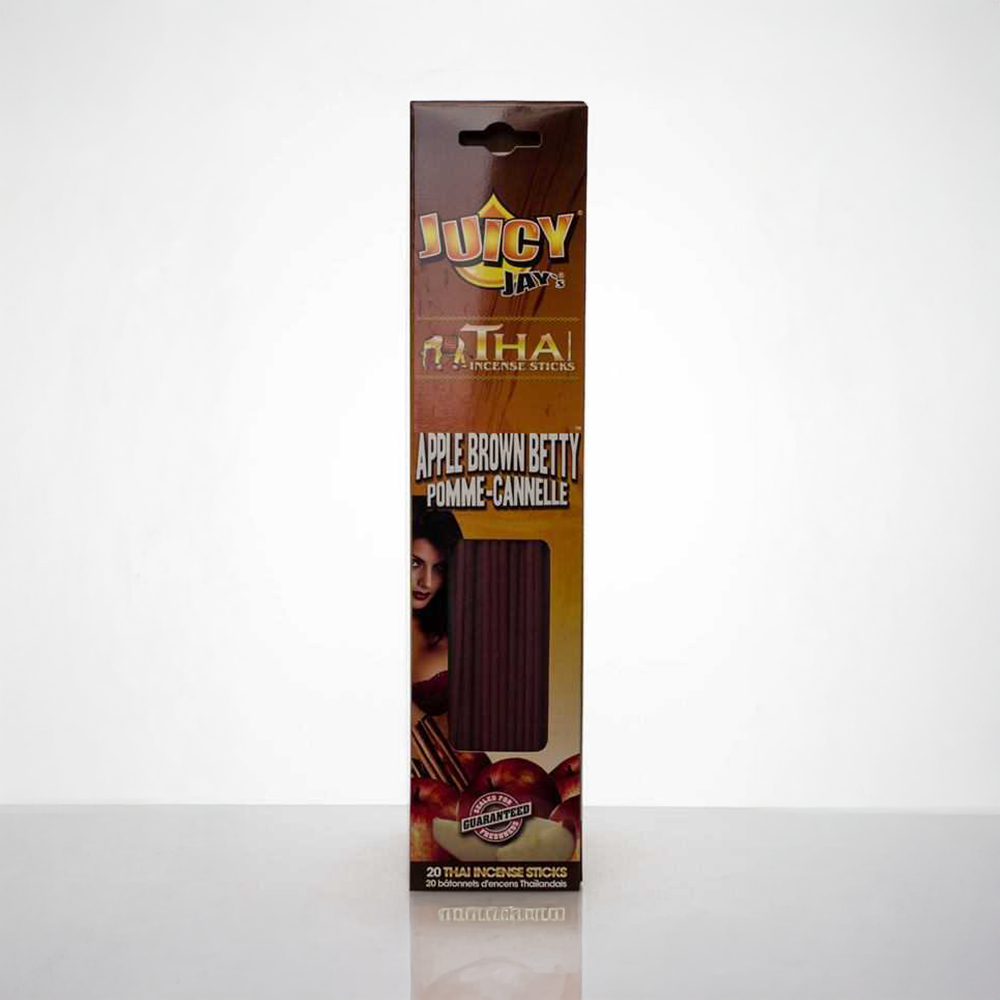 Juicy Jay's Thai Incense sticks 1 pack Incense ONE Apple Brown