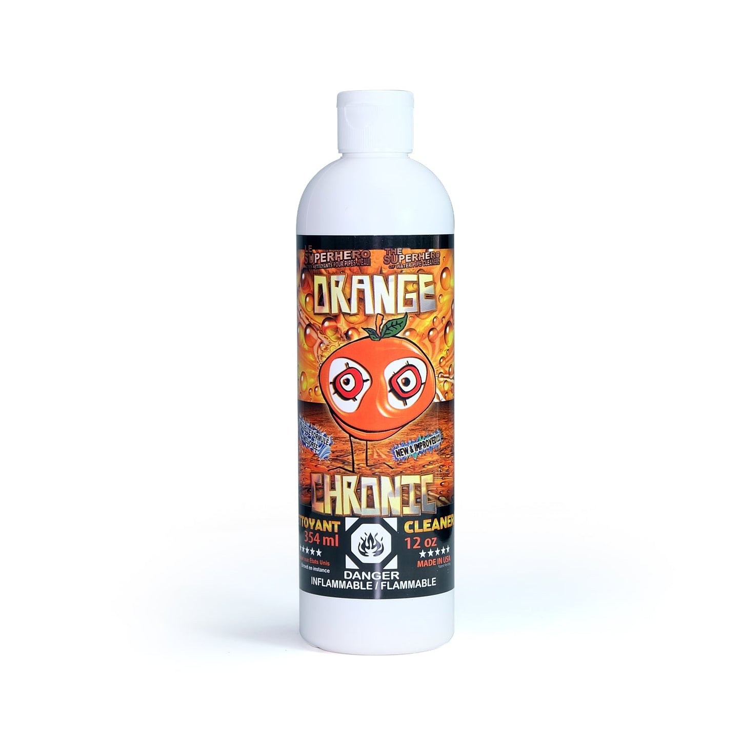 Orange Chronic Cleaner Pack of 12(BOX) Cleaner ONE 12 oz