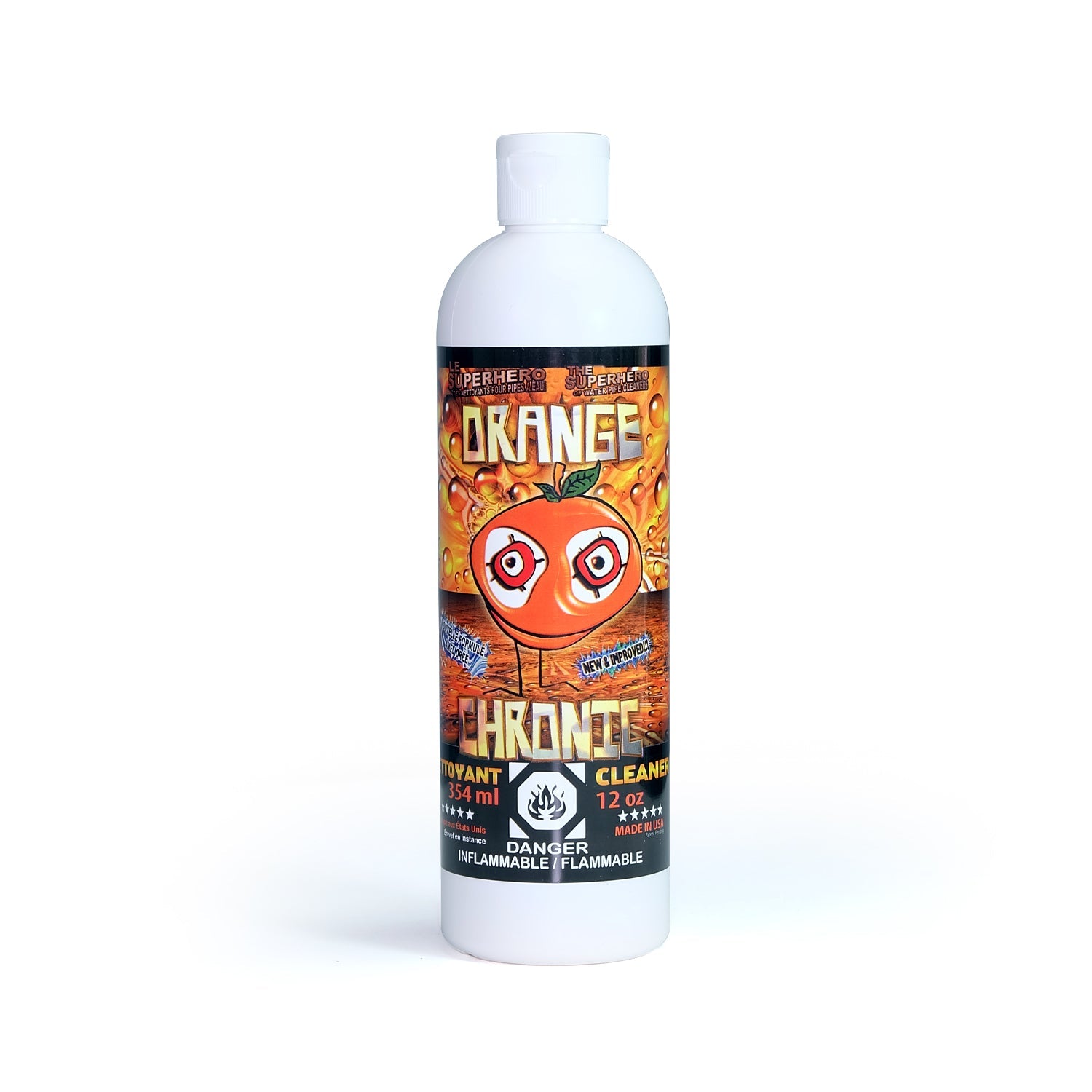 Orange Chronic Cleaner Pack of 12(BOX) Cleaner ONE 12 oz