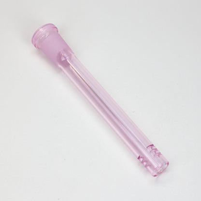 Color Female 6-slit downtem Downstem · Bowlstem ONE Pink 6" [15.24 cm]