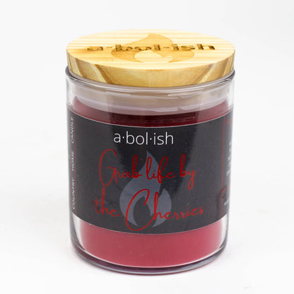 Country Home Candle - a·bol·ish Odor Eliminating Soy Candle Candle Country Home Candle Grab Life by the Cherries [Red]