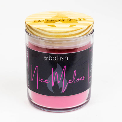 Country Home Candle - a·bol·ish Odor Eliminating Soy Candle Candle Country Home Candle Nice Melons [Pink]