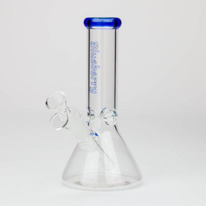 8" Blueberry glass beaker water bong ( N8040 ) Glass Bong ONE Blue D