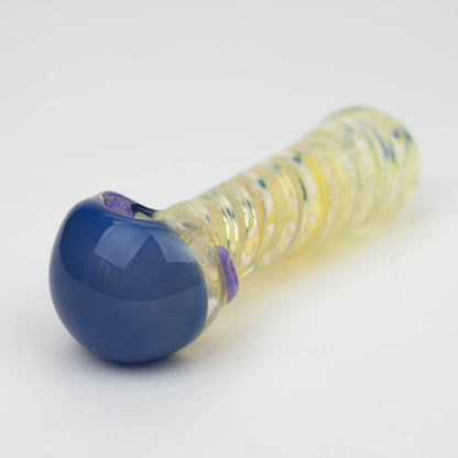 4.5" American color twisted soft glass hand pipe [AM01] Glass Pipe ONE