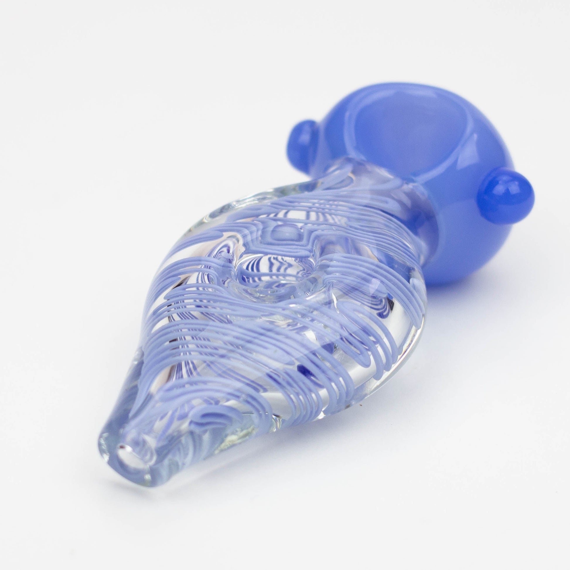 4.5" American color donut soft glass hand pipe [AM02] Glass Pipe ONE