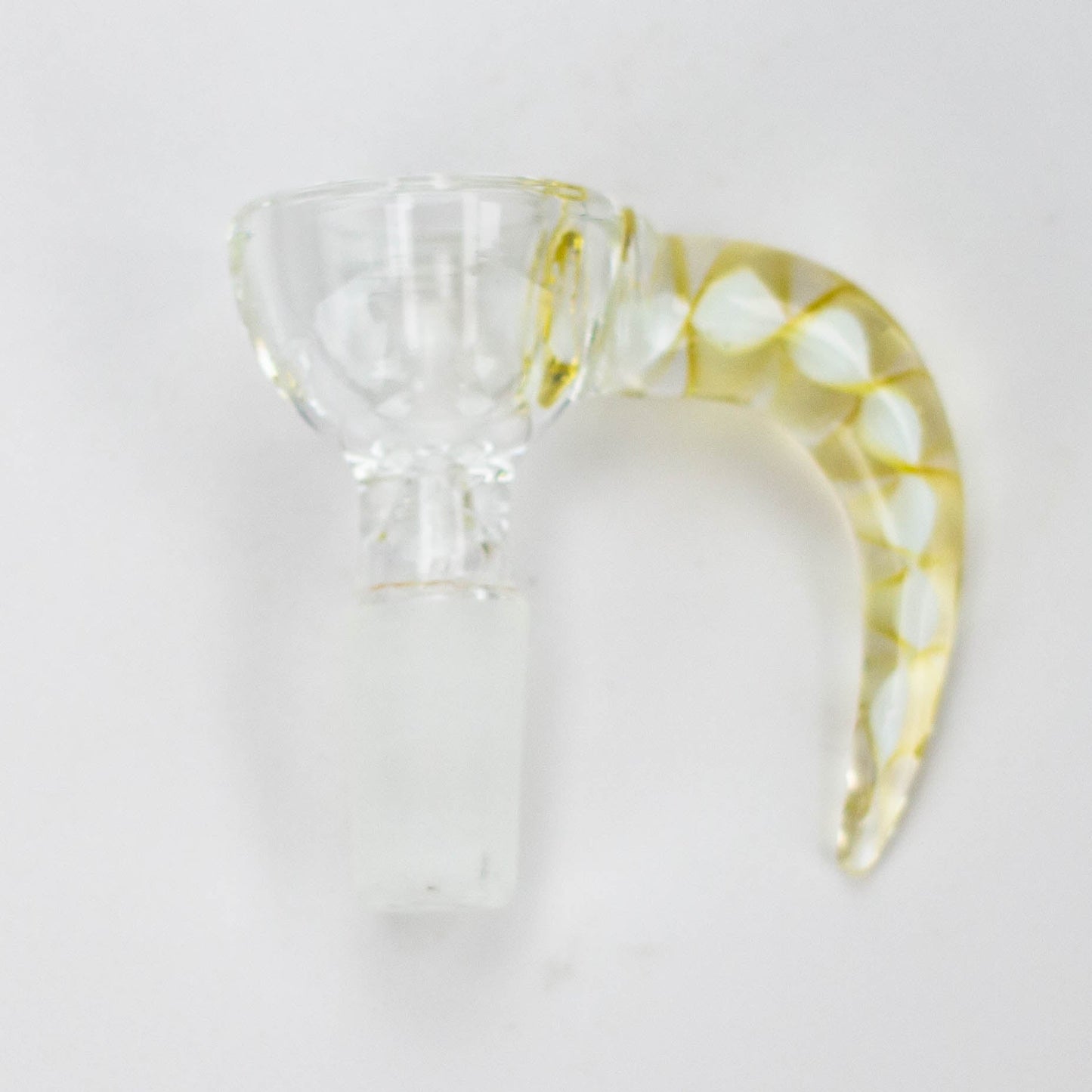 Thick Large bowl with horn handle Bowl · Banger · Oil Burner ONE Yellow