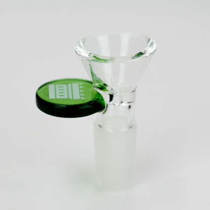 Castle Glassworks | Bowl – Round Tab Bowl · Popper Castle Glassworks Green