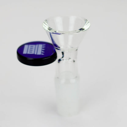 Castle Glassworks | Bowl – Round Tab Bowl · Popper Castle Glassworks Blue