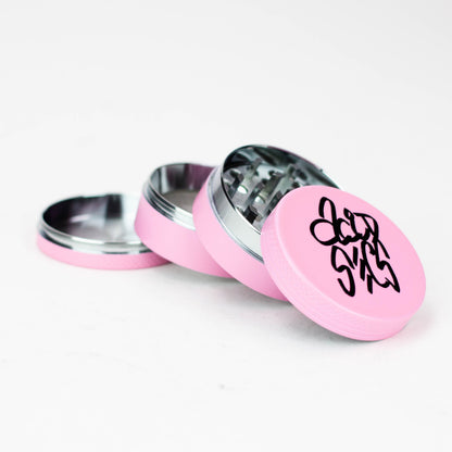 Acid Secs 4 parts 50mm Glow-in-the-Dark metal herb grinder Regular Grinder Acid Secs Productions Inc.