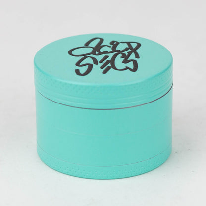 Acid Secs 4 parts 50mm Glow-in-the-Dark metal herb grinder Regular Grinder Acid Secs Productions Inc. Green