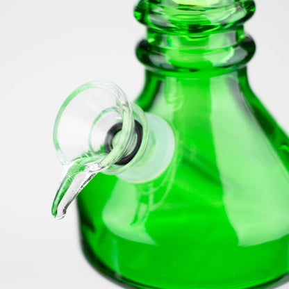 6" heavy color soft glass water bong ( HX4001 ) Glass Bong ONE