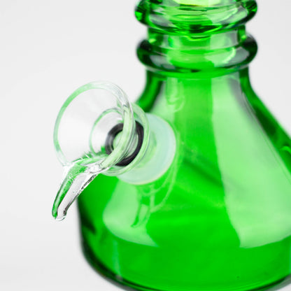 6" heavy color soft glass water bong ( HX4001 ) Glass Bong ONE