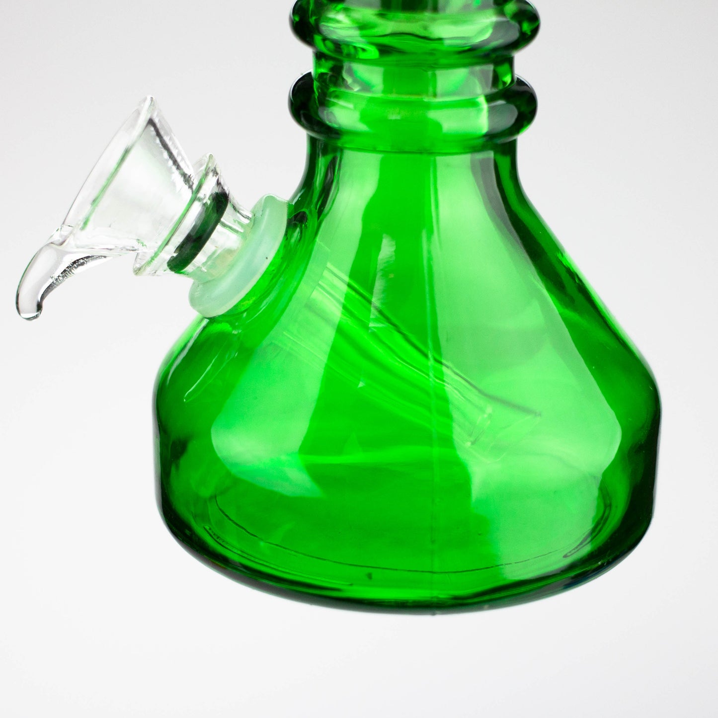 6" heavy color soft glass water bong ( HX4001 ) Glass Bong ONE