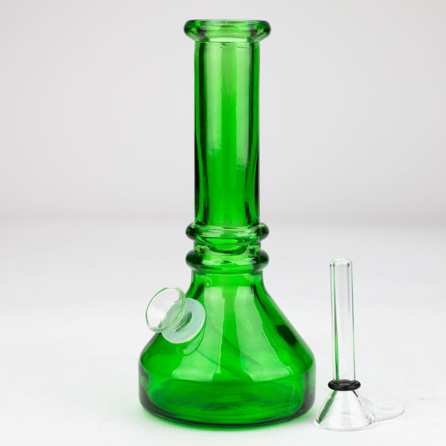 6" heavy color soft glass water bong ( HX4001 ) Glass Bong ONE