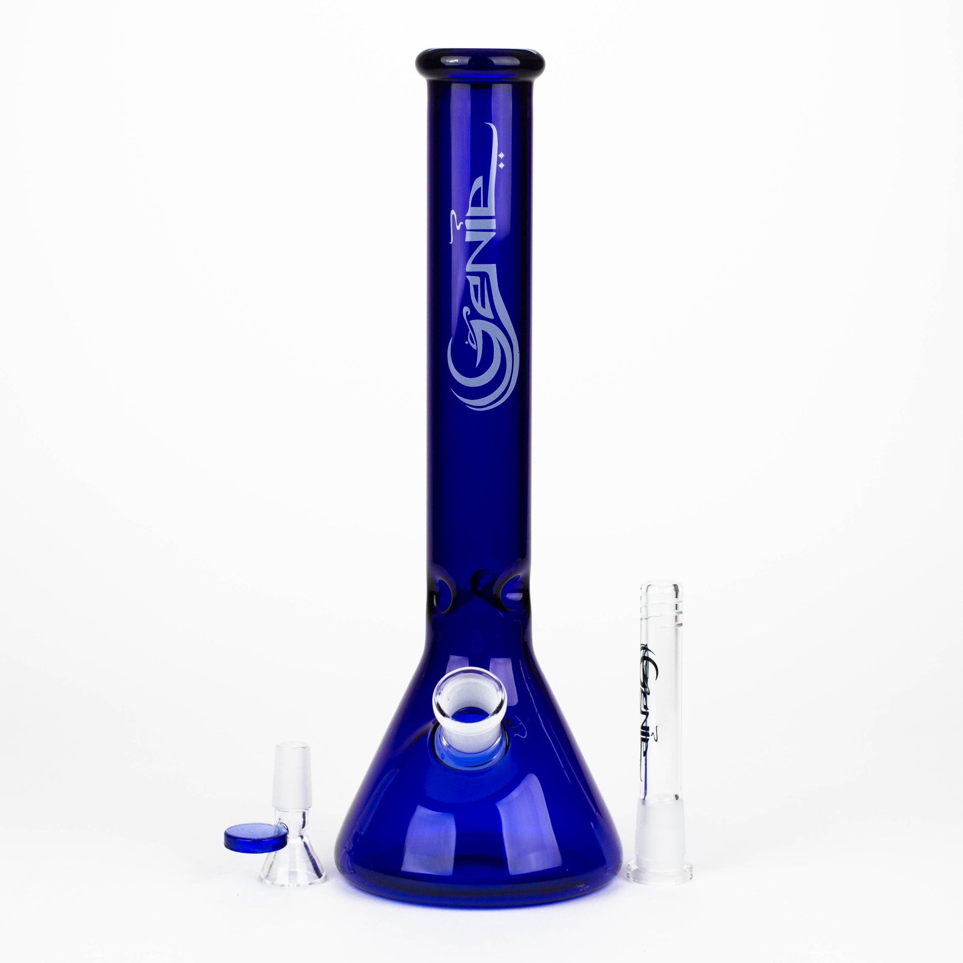 Genie | 12" color tube glass water bong [GB2130] Glass Bong ONE