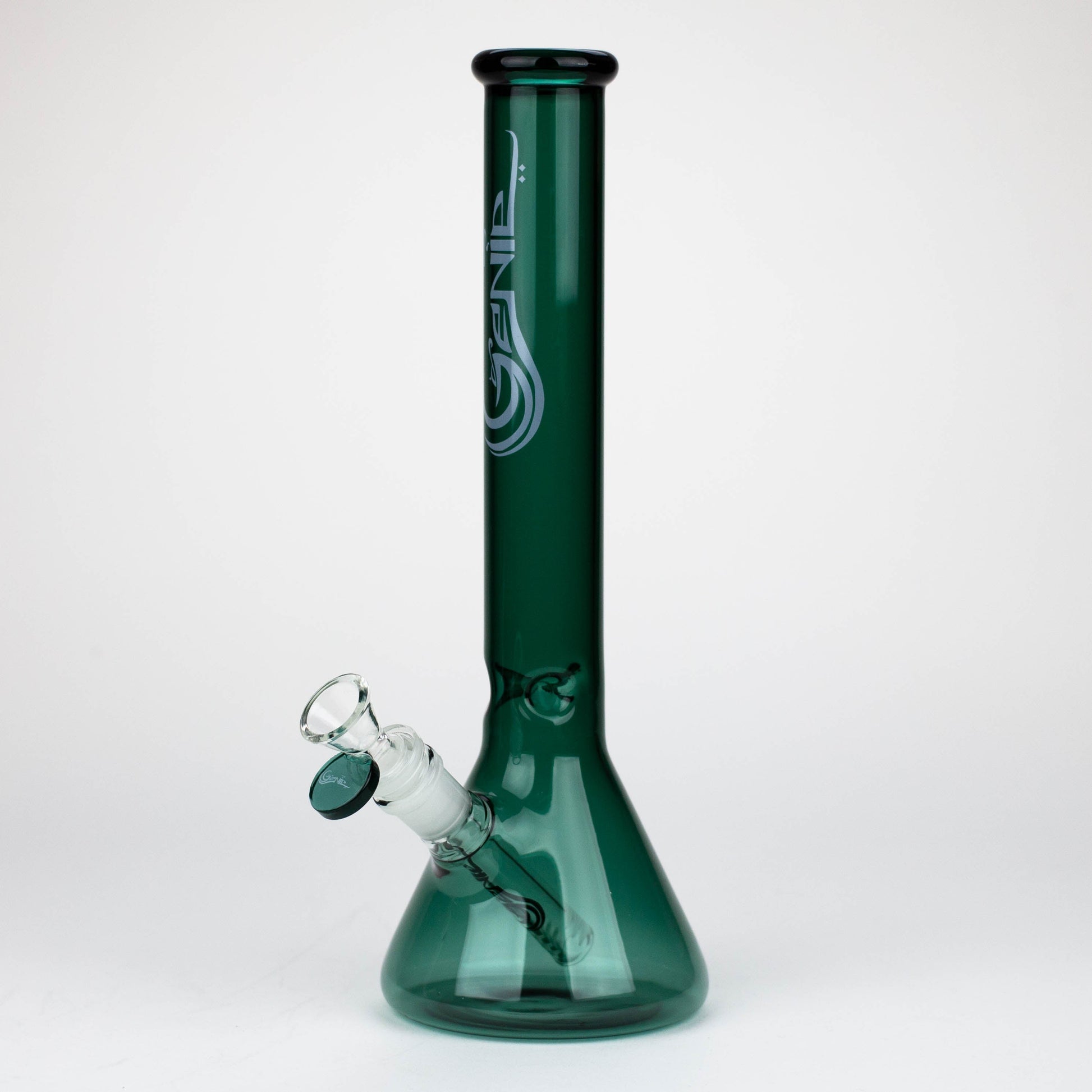 Genie | 12" color tube glass water bong [GB2130] Glass Bong ONE Teal