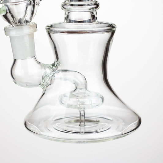 6.5" glass bong with shower head diffuser Glass Bong ONE