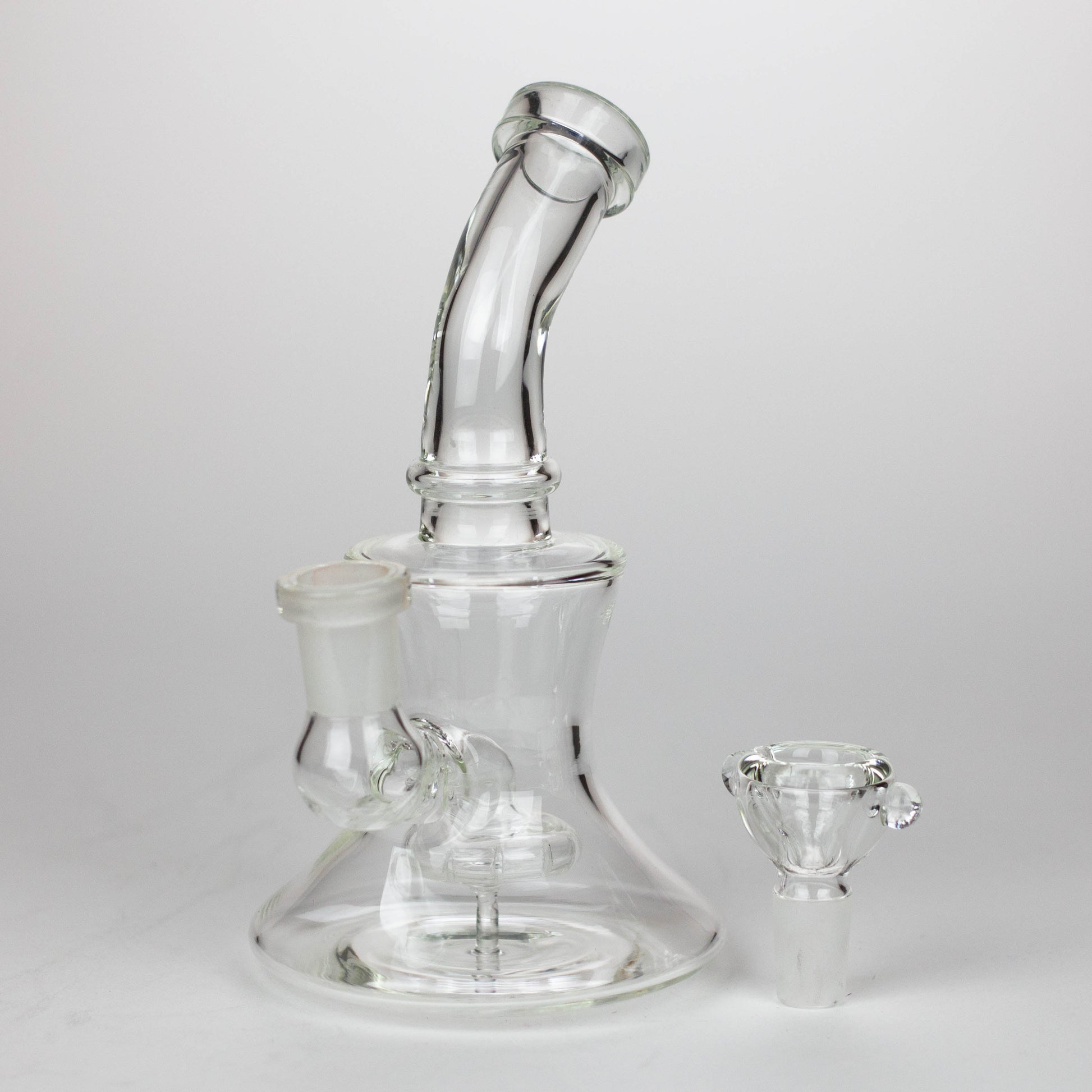 6.5" glass bong with shower head diffuser Glass Bong ONE