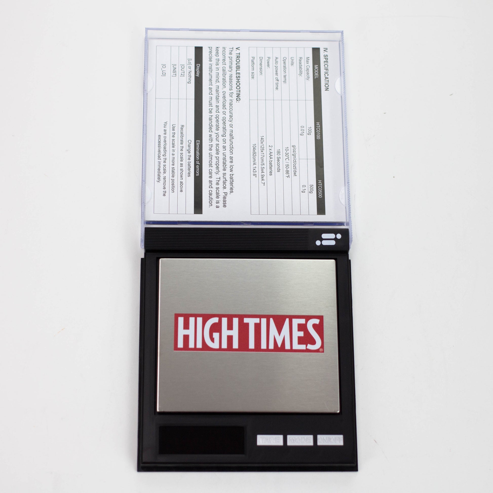 INFYNITI | HIGH TIMES CD scale [HTC0100] Scale ONE