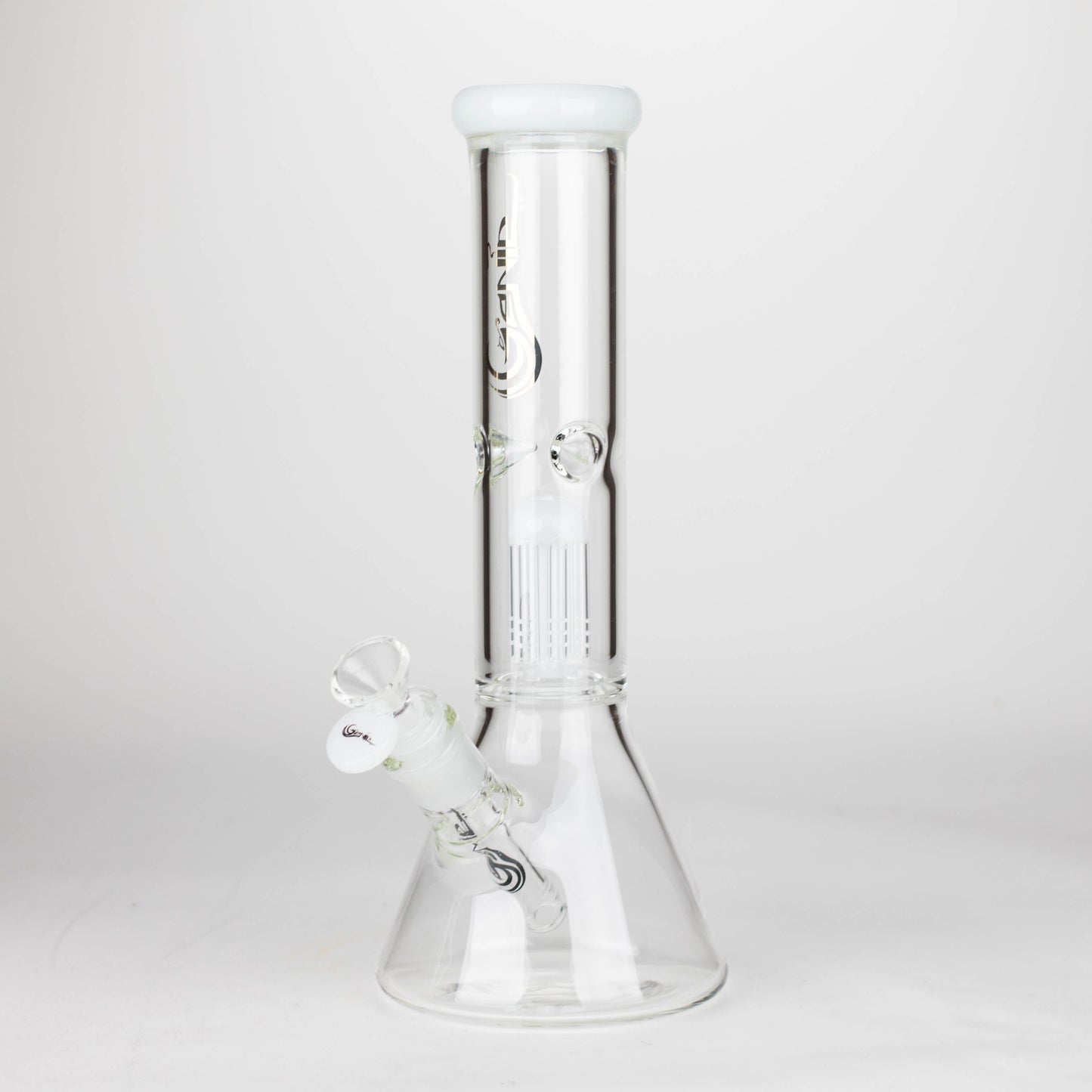[6 Pack Bundle] Genie | 12" Genie-Tree arms color accented glass water bong [NSP104] Glass Bong ONE