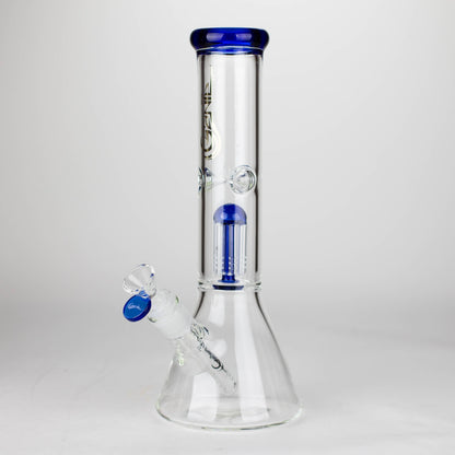 Genie | 12" Genie-Tree arms color accented glass water bong [NSP104] Glass Bong ONE Blue