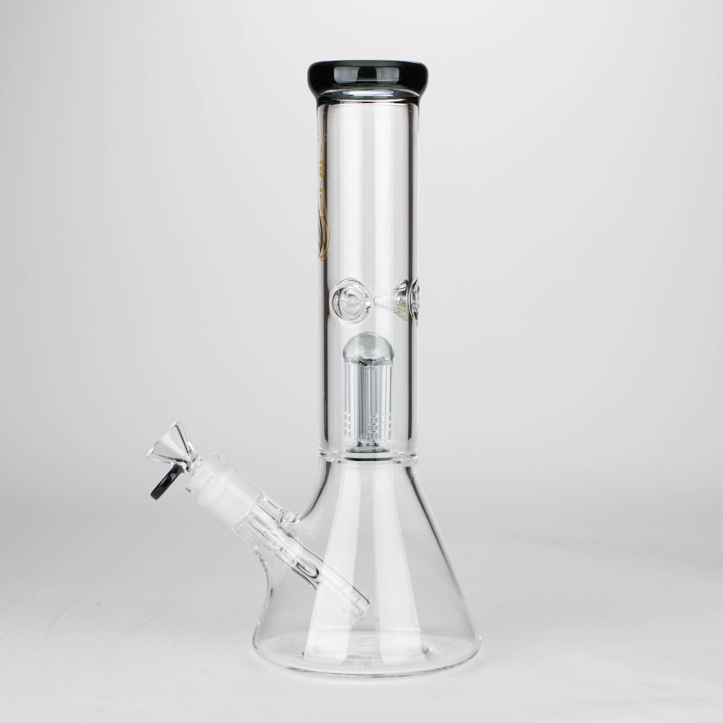 [6 Pack Bundle] Genie | 12" Genie-Tree arms color accented glass water bong [NSP104] Glass Bong ONE