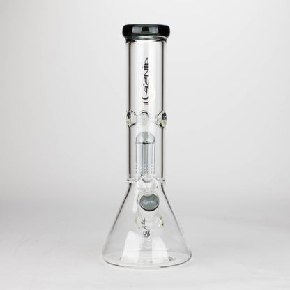 Genie | 12" Genie-Tree arms color accented glass water bong [NSP104] Glass Bong ONE