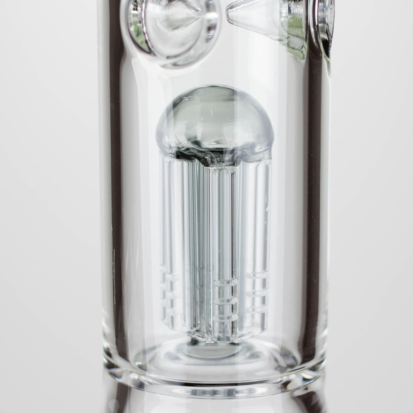 Genie | 12" Genie-Tree arms color accented glass water bong [NSP104] Glass Bong ONE