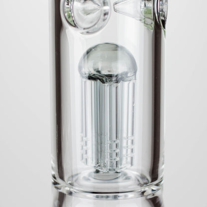 Genie | 12" Genie-Tree arms color accented glass water bong [NSP104] Glass Bong ONE