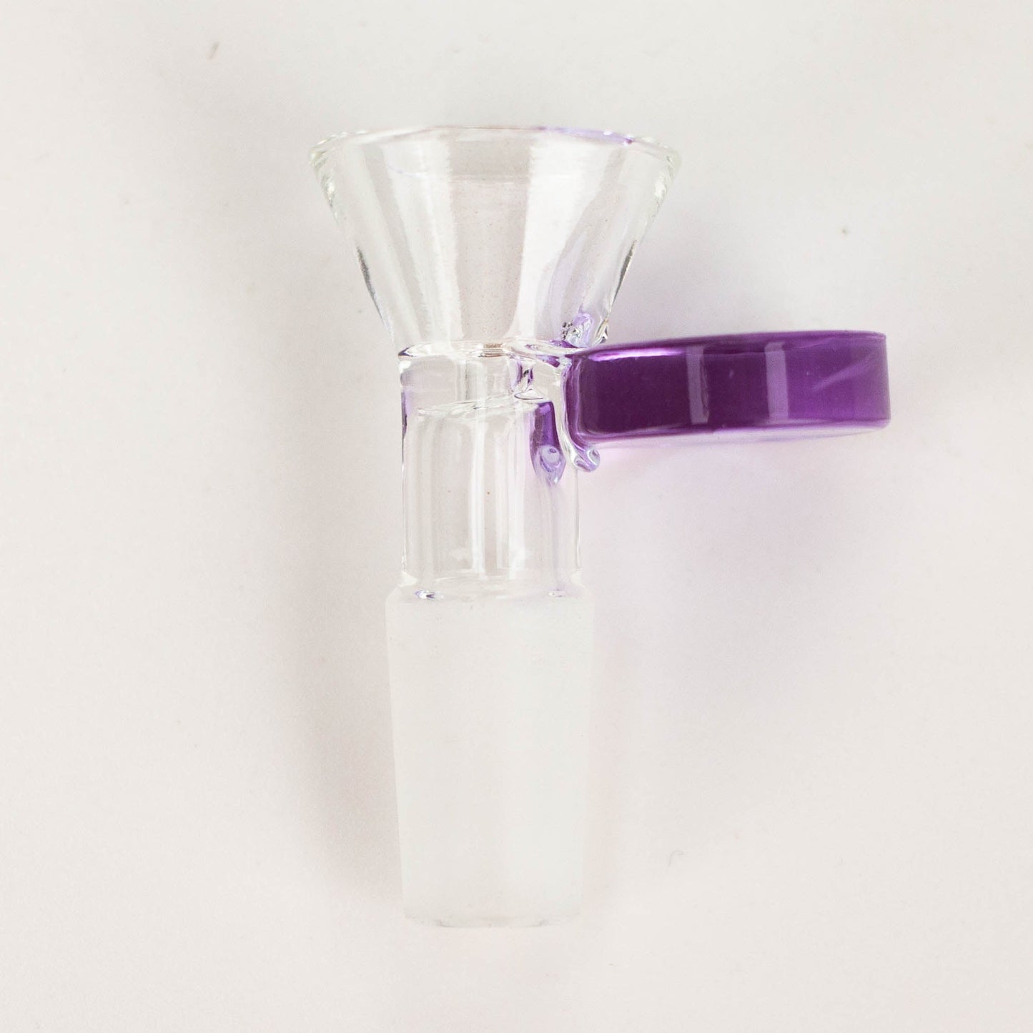 Castle Glassworks | Bowl – Round Tab Bowl · Popper Castle Glassworks Purple