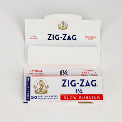 Zig Zag | White 1 1/4 Paper and Tips - 24 packs 1 - 1/4" Size ONE