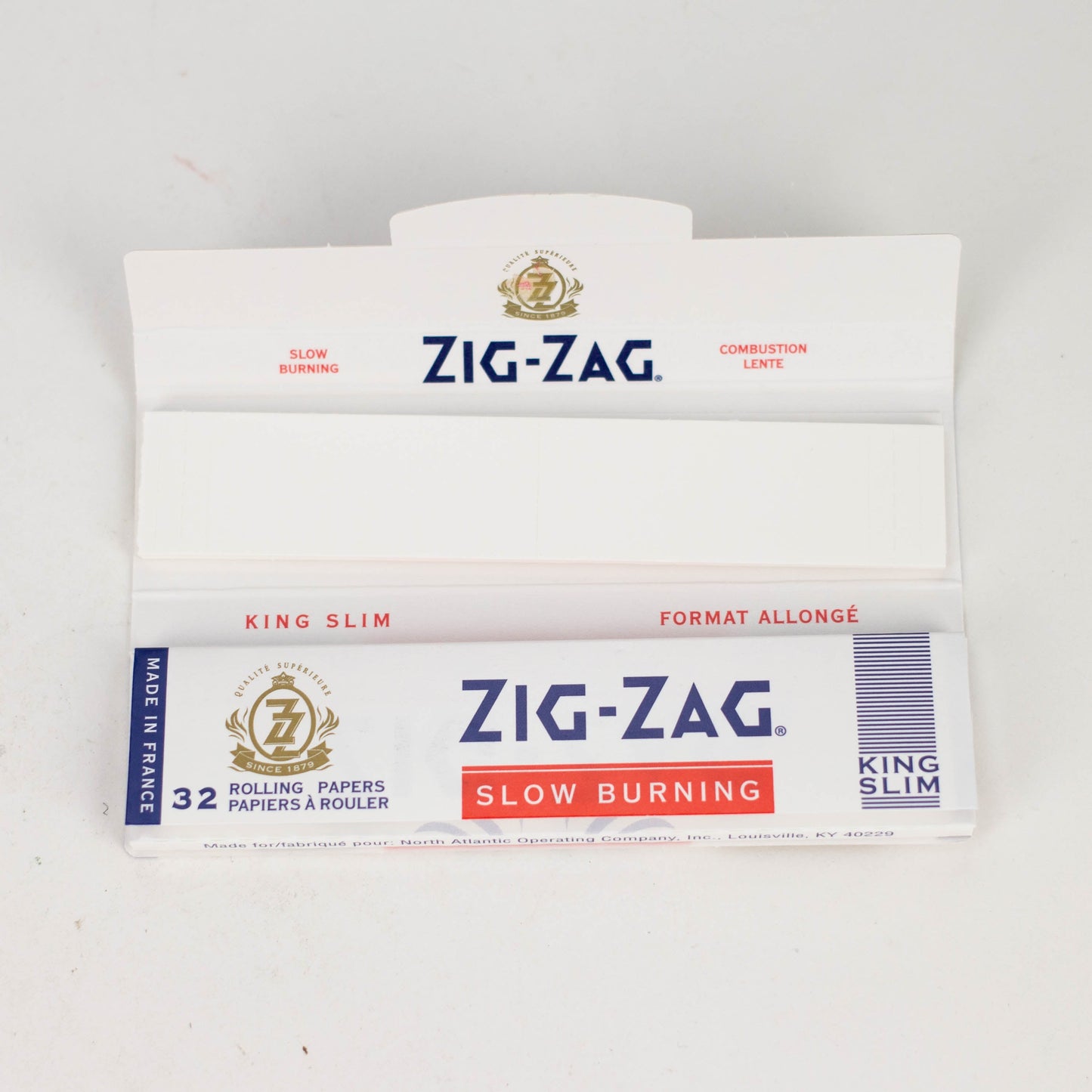 Zig Zag | White King slim Paper and Tips - 24 packs King Size ONE