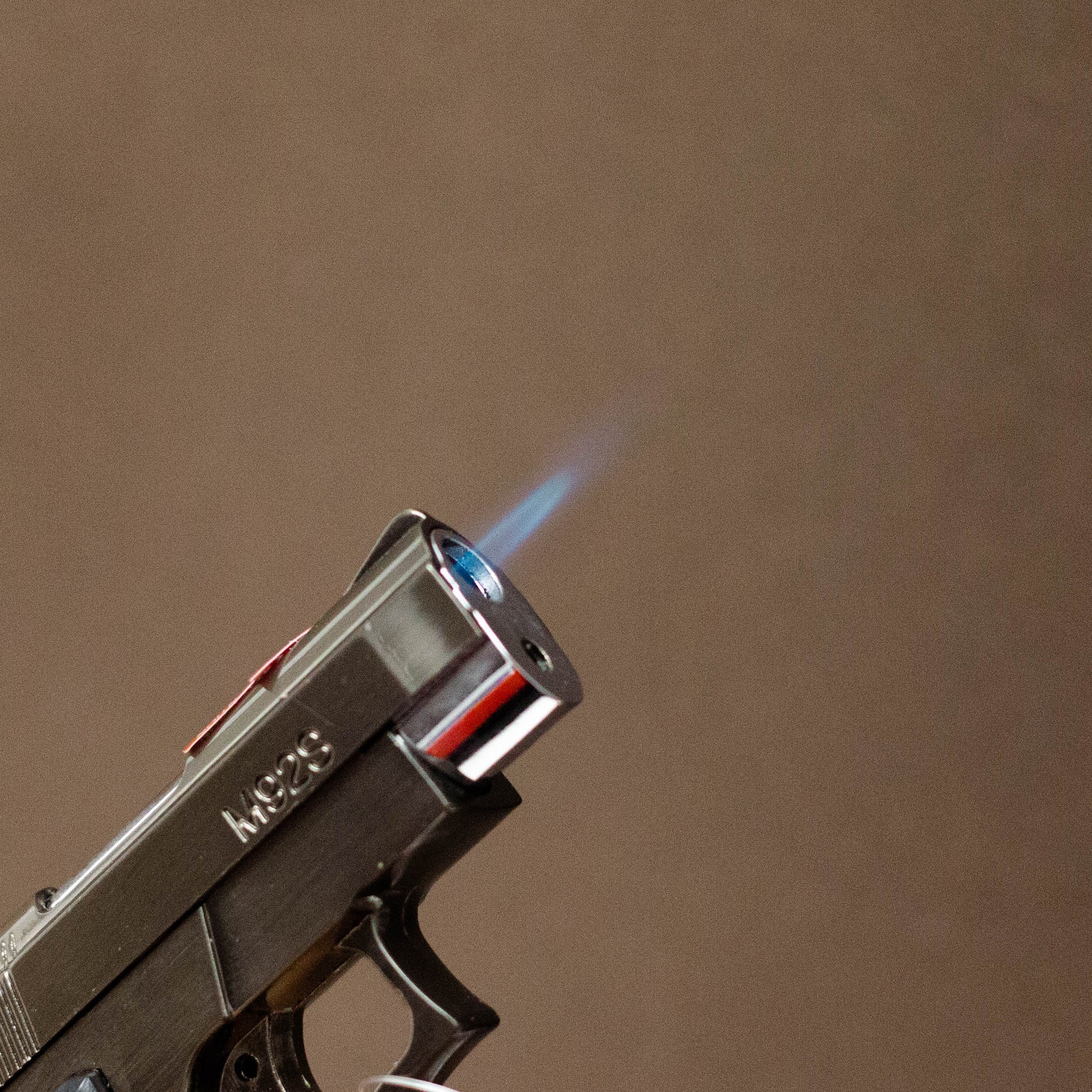 Slick® | Deluxe Torch Lighter with built-in 9MM Laser pointer [YYG-803] - Display of 12 Torch Slick Lighters