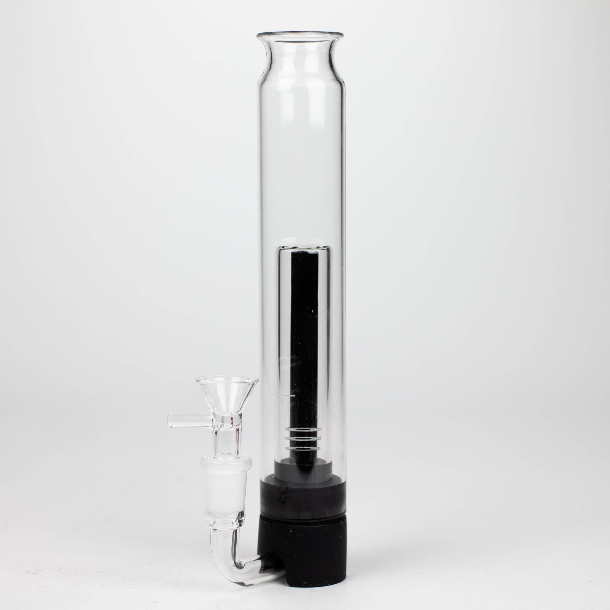 Rukioo® | 9" Bird Bong with Herb Bowl [BG41x] Resin · Silicone · Plastic Bong 777 Smoke Black