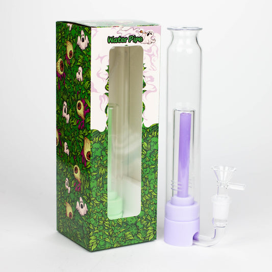 Rukioo® | 9" Bird Bong with Herb Bowl [BG41x] Resin · Silicone · Plastic Bong 777 Smoke