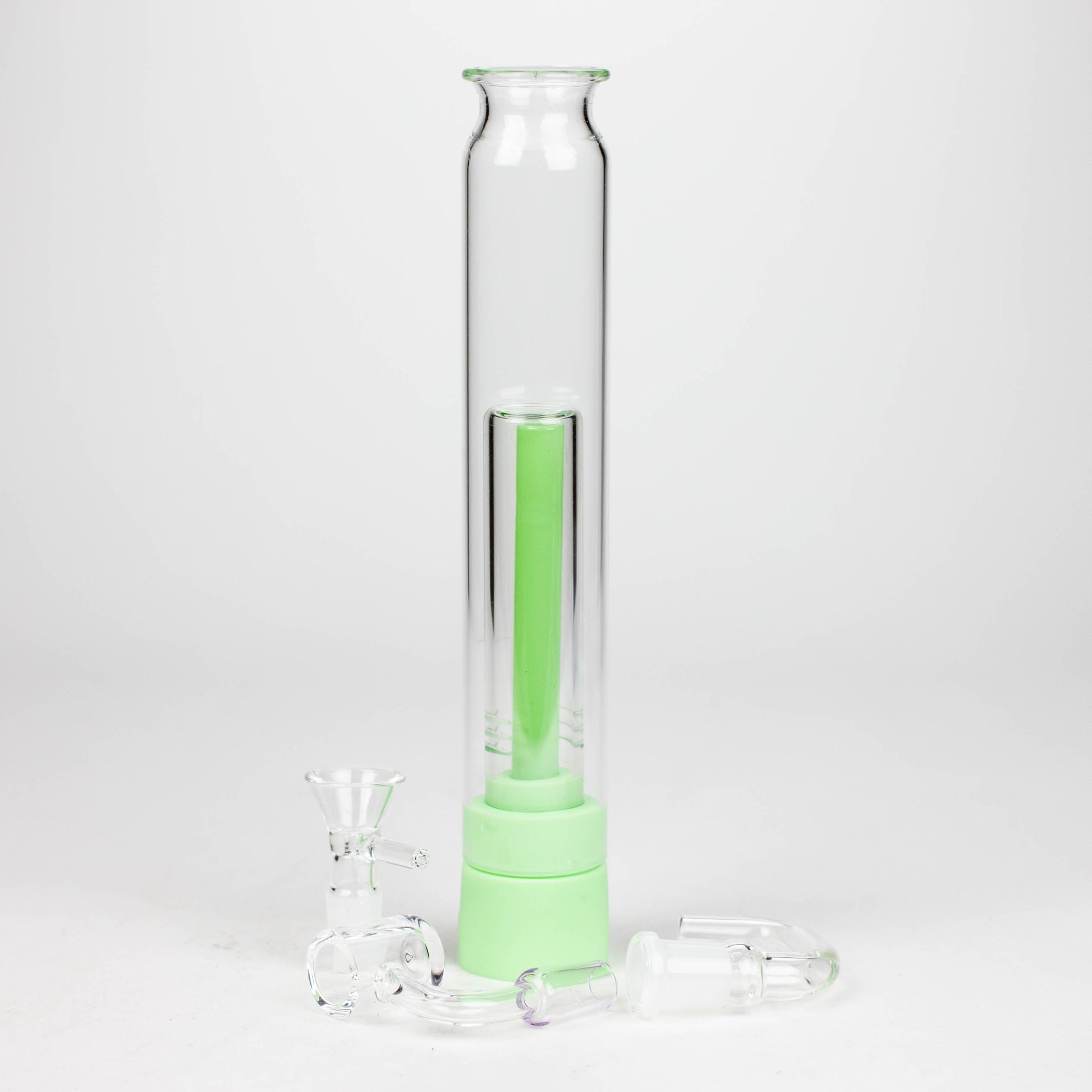 Rukioo® | 9" Bird Bong with Herb Bowl [BG41x] Resin · Silicone · Plastic Bong 777 Smoke