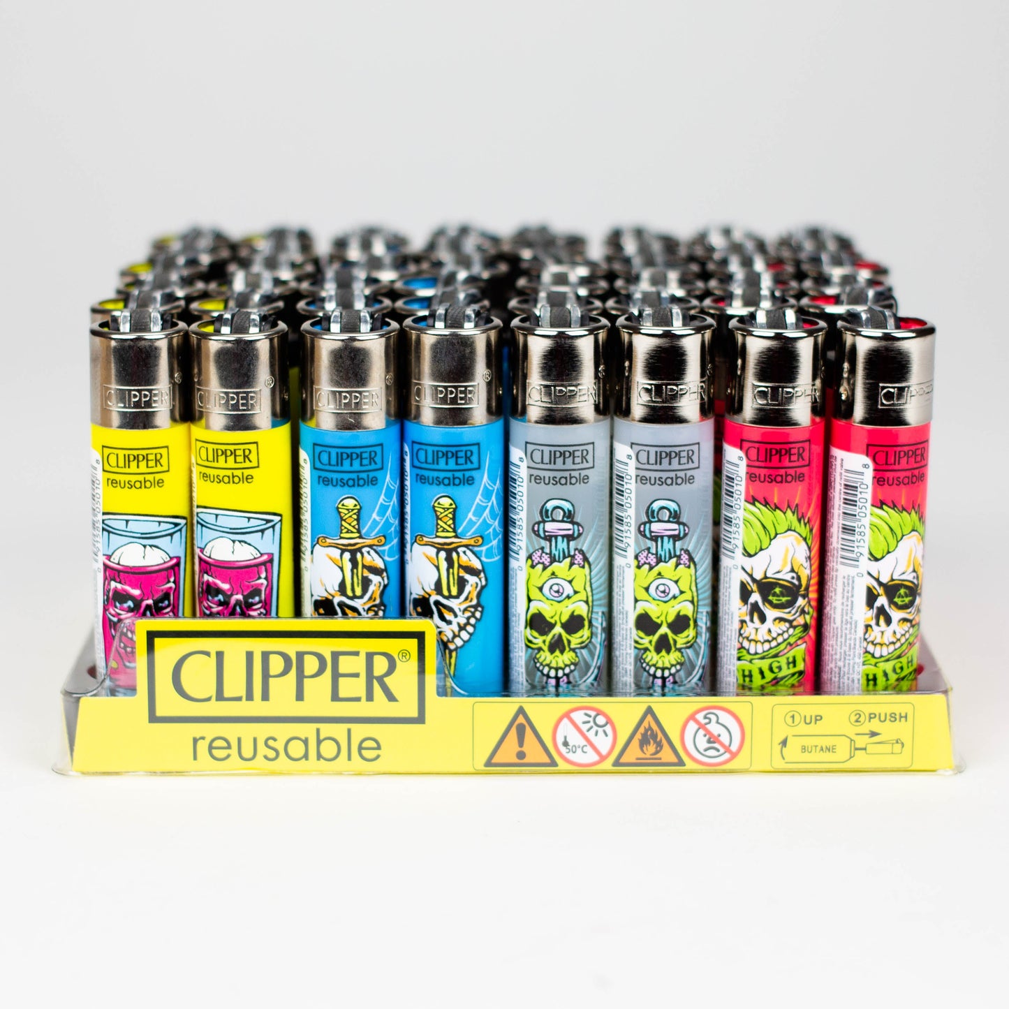 CLIPPER | Bone Portraits Display of 48 Lighter ONE