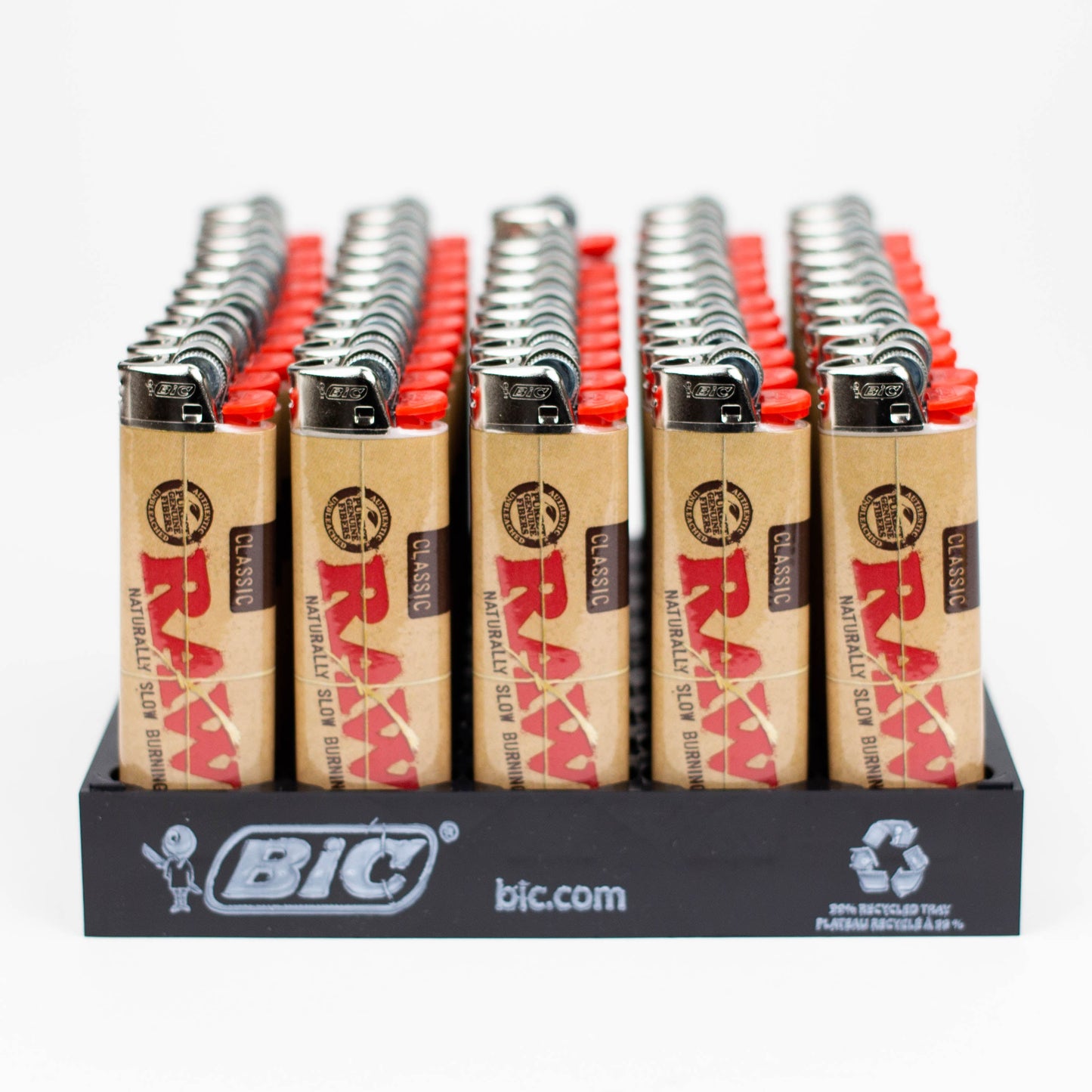 Bic Regular Lighter [ RAW-CLASSIC ] - Display of 50 Lighter ONE