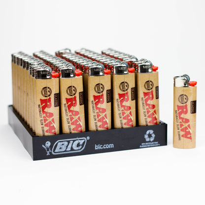Bic Regular Lighter [ RAW-CLASSIC ] - Display of 50 Lighter ONE
