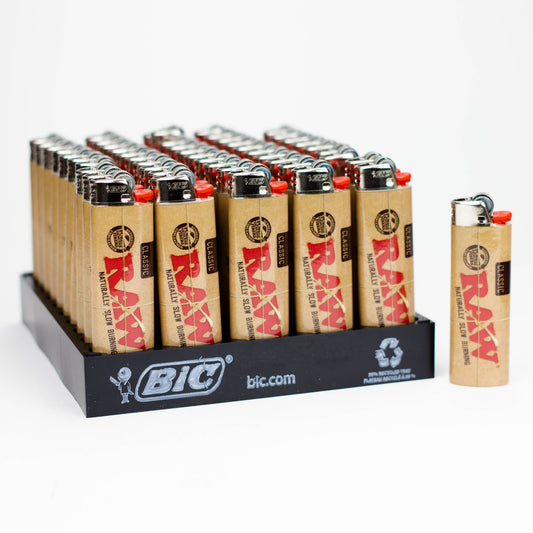 Bic Regular Lighter [ RAW-CLASSIC ] - Display of 50 Lighter ONE