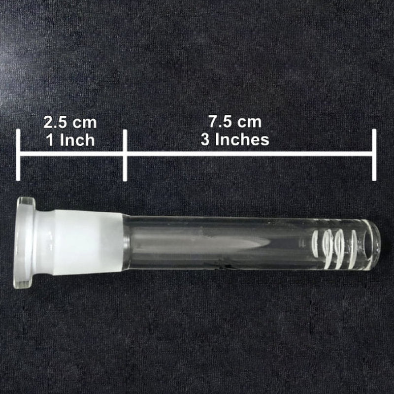 HIT Glass | Stem 18mm to 14mm fit Open-Ended Downstem · Bowlstem NIBO Distribution