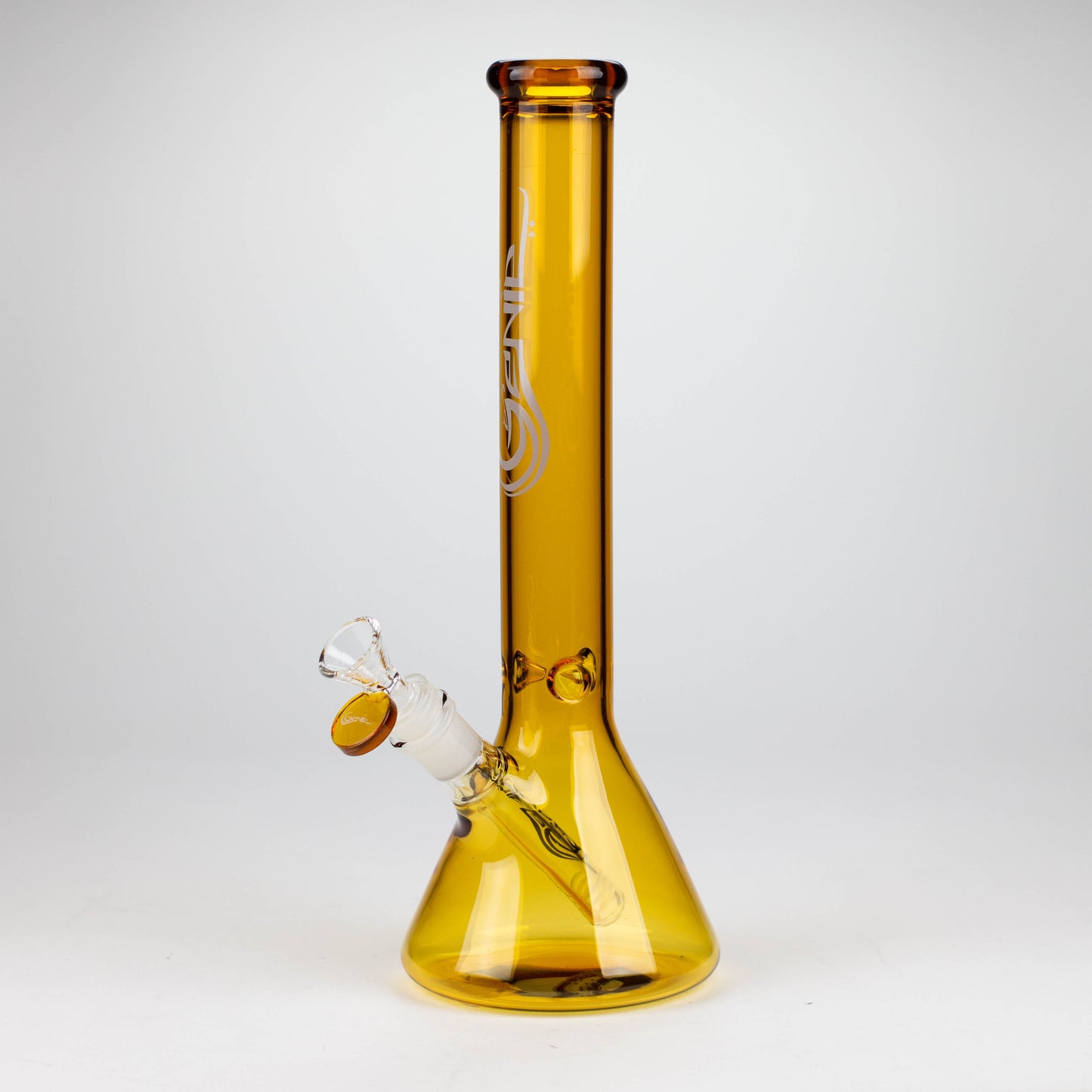 Genie | 12" color tube glass water bong [GB2130] Glass Bong ONE Gold