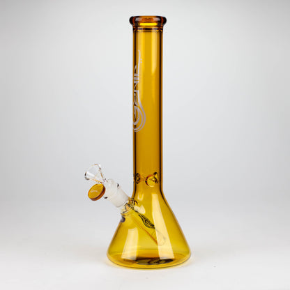 Genie | 12" color tube glass water bong [GB2130] Glass Bong ONE Gold